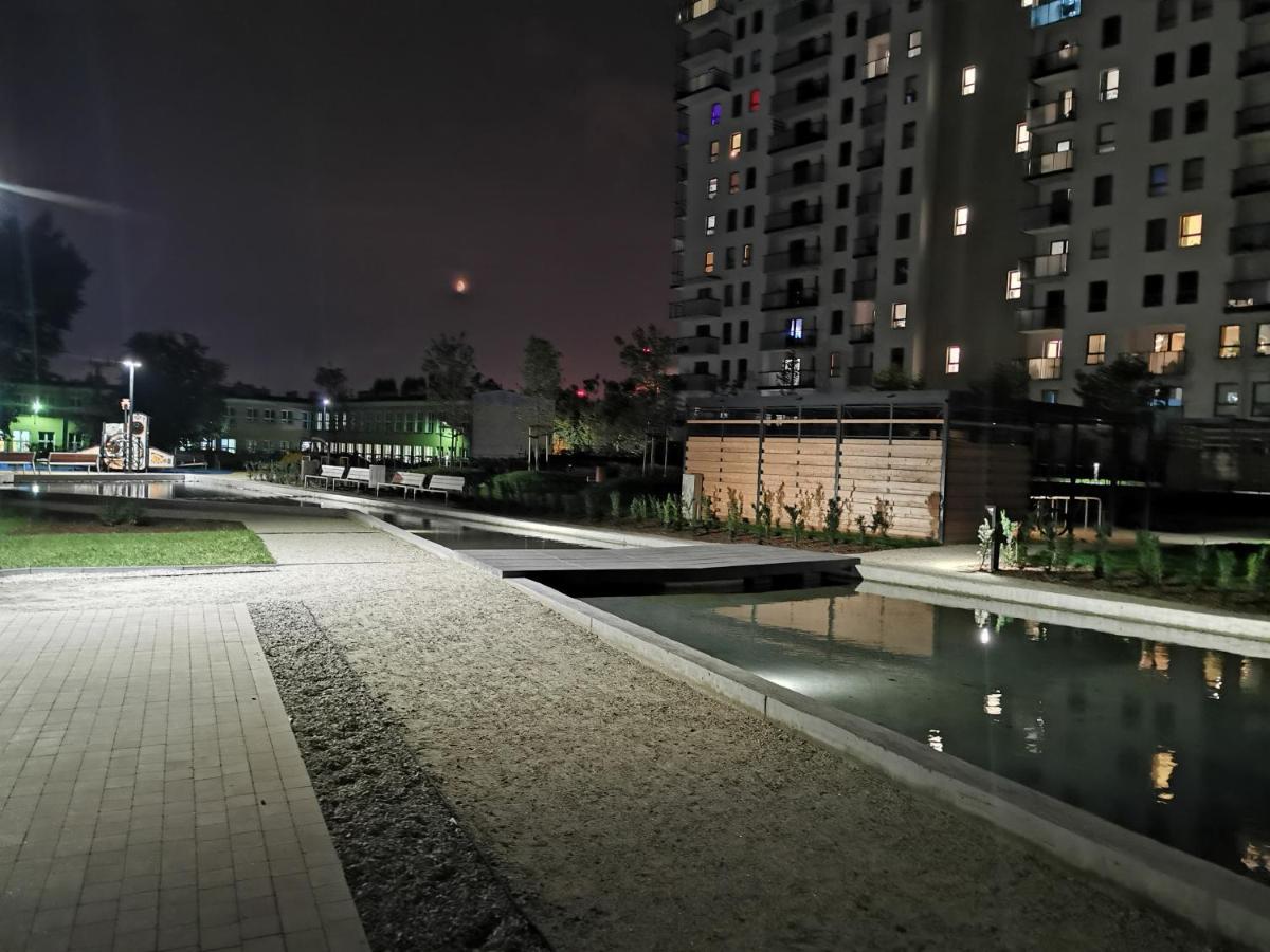Apartament Przy Bursztynowym Stadionie Gdansk Exterior foto